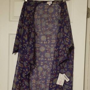 Brand new med lularoe Shirley cover up